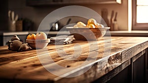 blurred window background with table