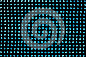 Blurring lights bokeh background of circles