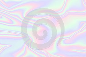 Blurry abstract pastel holographic foil background