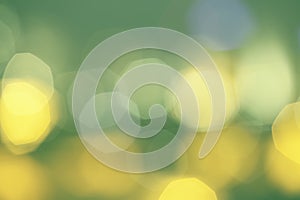 Blurry background circles - green tone