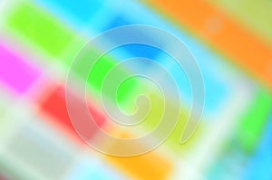 Blurry color background photo