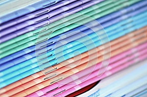 Blurry color background photo
