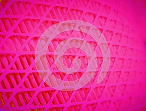 Blurry pink texture background in net shape