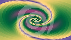 Blurry spiral but colourful