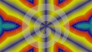 Blurry star kaleidoscope abstract background.