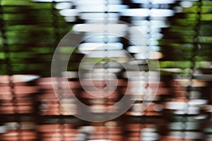 Blurry window louver texture