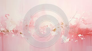 Blush Pink: A Delicate And Romantic Abstract Painting