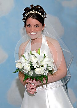 Blushing Bride Portrait