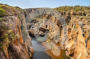 Blyde River Canyon from above near Graskop - Mpumalanga South Africa