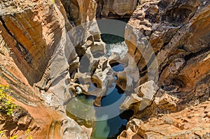 Blyde river canyon; Mpumalanga near Graskop. South Africa