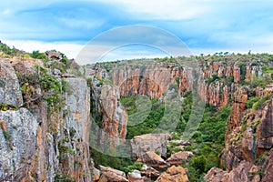 Blyde River Canyon,South Africa, Mpumalanga, Summer Landscape