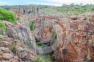 Blyde River Canyon,South Africa, Summer Landscape, red rocks and water