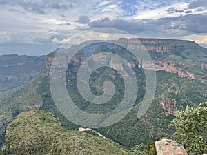 Blyde River Canyon Three Rondavels View Point South Africa