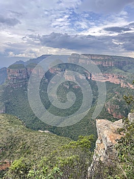 Blyde River Canyon Three Rondavels View Point South Africa