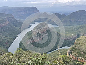 Blyde River Canyon Three Rondavels View Point South Africa