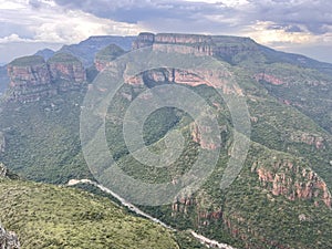 Blyde River Canyon Three Rondavels View Point South Africa