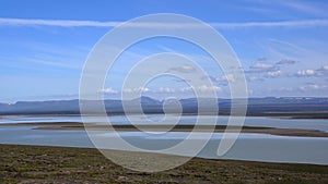 BlÃ¶ndolon big lake on the end of the Kjolur