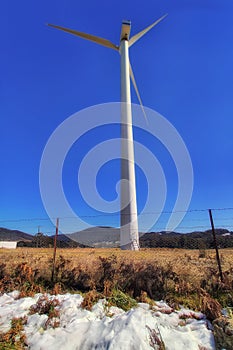 BM Wind Turbine Back snow