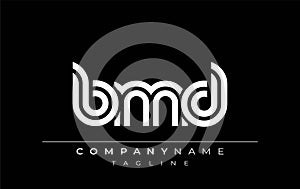 BMD Creative Unique Modern Letter Logo Design