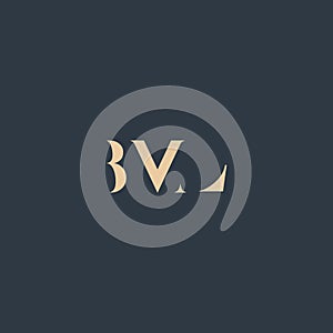 BML abstract letter logo