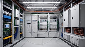 BMS system installation in control room