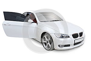 BMW 335i right door open photo