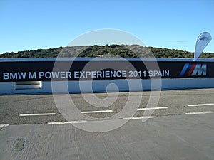 BMW Banner at the Ascari Resort Circuit, BMW M Power Experience 2011- Malaga, Spain, November 2011