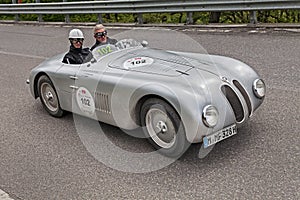 BMW 328 Berlin-Rom Touring Roadster 1937-1941 in Mille Miglian