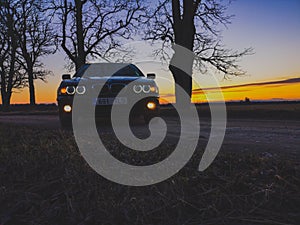 Bmw e39 with sunset in 2020!