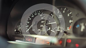 BMW instrument cluster