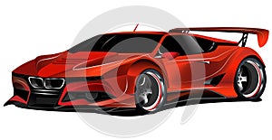 BMW M1 race german supercar.