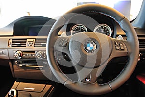 BMW M3 coupe interior