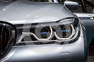 BMW 7-series car headlight