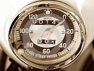 BMW speedometer