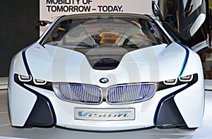 The BMW Vision EfficientDynamics vehicle