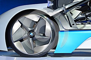 The BMW Vision EfficientDynamics vehicle