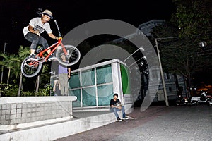 BMX acrobat in Vietnam