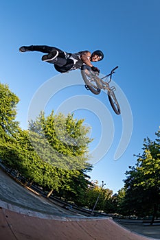 BMX Bike Stunt