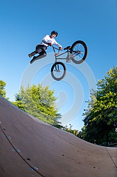 BMX Bike Stunt