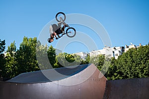 BMX Bike Stunt