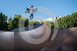 BMX Bike Stunt