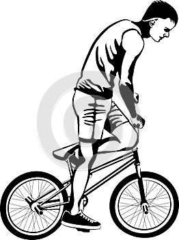 BMX biker