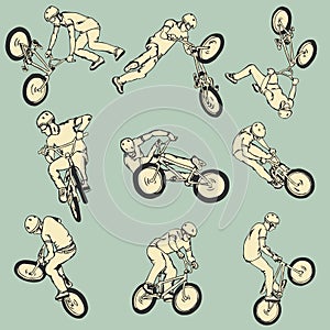 BMX Free style sport collection