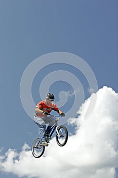 BMX Stunt Biker Hector Restrepo