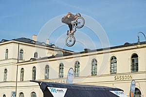 BMX stunt show at Streetlife Festival Munich
