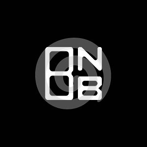 BNB letter logo creative design with vector graphic, BNB
