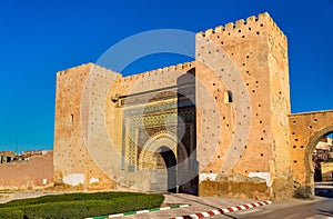 Bni Mhammed Gate in Meknes, Morocco