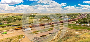 BNSF freight line up & facilities