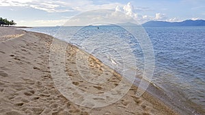 Bo Phut Beach Koh Samui island, view on Pha-ngan