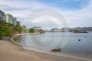 Boa Viagem Beach and Niteroi Skyline - Niteroi, Rio de Janeiro, Brazil photo